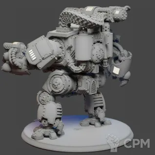 Описание картинки Redemptor Dreadnought(альт.) от oxmc по цене 1 300руб | Свободный Рынок Миниатюр - СРМ