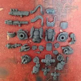 Описание картинки Redemptor Dreadnought(альт.) от oxmc по цене 1 300руб | Свободный Рынок Миниатюр - СРМ