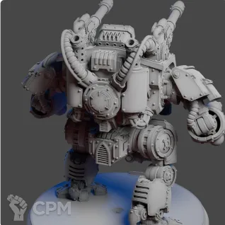 Описание картинки Ballistus Dreadnought(альт.) от oxmc по цене 1 300руб | Свободный Рынок Миниатюр - СРМ