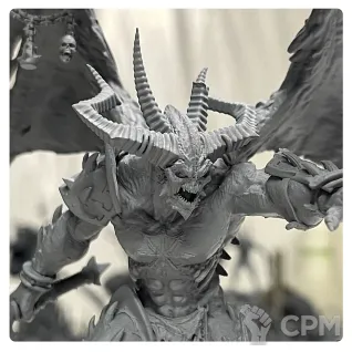 Описание картинки Be'Lakor, the Dark Master от oxmc по цене 2 000руб | Свободный Рынок Миниатюр - СРМ
