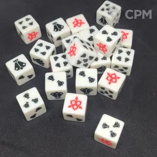 Описание картинки Nurgle DICE  Кубы Нургла от Fle94 по цене 2 800руб | Свободный Рынок Миниатюр - СРМ