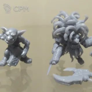 Описание картинки Gretchin от Мастерская 3D Gia по цене 473руб | Свободный Рынок Миниатюр - СРМ