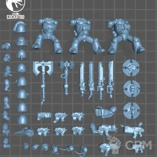 Описание картинки Thunderwolf Cavalry от Studio Cockatoo по цене 1 271руб | Свободный Рынок Миниатюр - СРМ
