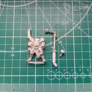 Описание картинки Champion of Nurgle от Stark Foundry по цене 380руб | Свободный Рынок Миниатюр - СРМ