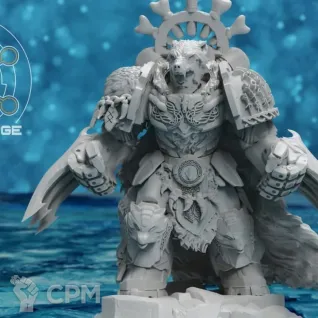 Описание картинки Space Wolves Veteran от Studio Cockatoo по цене 303руб | Свободный Рынок Миниатюр - СРМ