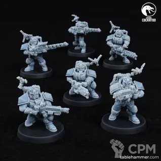 Описание картинки Hearthkyn Salvagers от Studio Cockatoo по цене 1 997руб | Свободный Рынок Миниатюр - СРМ