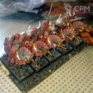 Описание картинки Warhammer Warrior's of Chaos Knights x5 от Tiran по цене 4 200руб | Свободный Рынок Миниатюр - СРМ