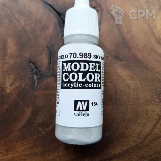 Описание картинки Vallejo Model Color 70.989 Sky Grey от Selena по цене 305руб | Свободный Рынок Миниатюр - СРМ