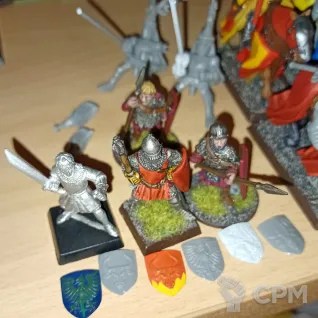 Описание картинки Bretonnian Knights x10 от Tiran по цене 10 000руб | Свободный Рынок Миниатюр - СРМ