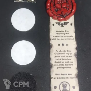 Описание картинки Печать чистоты Имперских кулаков Purity Seals Imperial Fists от Fle94 по цене 2 100руб | Свободный Рынок Миниатюр - СРМ