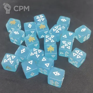 Описание картинки Eldar DICE  Кубы Эльдар от Fle94 по цене 2 800руб | Свободный Рынок Миниатюр - СРМ