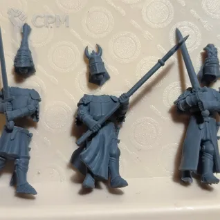 Описание картинки Knights Of The Realm On Foot 2 от Inkuro по цене 750руб | Свободный Рынок Миниатюр - СРМ
