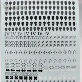 Описание картинки Iron warriors Legion Transfer sheet Декали железных войнов от Fle94 по цене 1 500руб | Свободный Рынок Миниатюр - СРМ