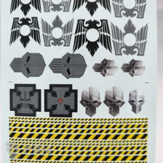 Описание картинки Iron warriors Legion Transfer sheet Декали железных войнов от Fle94 по цене 1 500руб | Свободный Рынок Миниатюр - СРМ