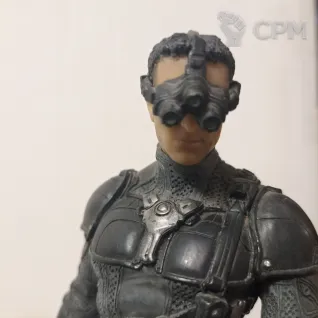 Описание картинки статуэтка Сэма Фишера из Splinter Cell от Gweeeno по цене 300руб | Свободный Рынок Миниатюр - СРМ