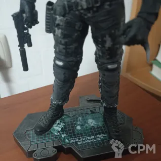 Описание картинки статуэтка Сэма Фишера из Splinter Cell от Gweeeno по цене 300руб | Свободный Рынок Миниатюр - СРМ