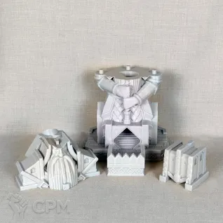Описание картинки Dice Tower "Статуя Дворфа" от Brother Ork по цене 2 800руб | Свободный Рынок Миниатюр - СРМ