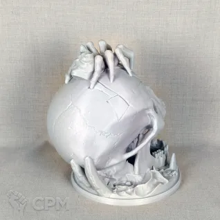 Описание картинки Dice Tower "Череп с пауком " от Brother Ork по цене 2 100руб | Свободный Рынок Миниатюр - СРМ