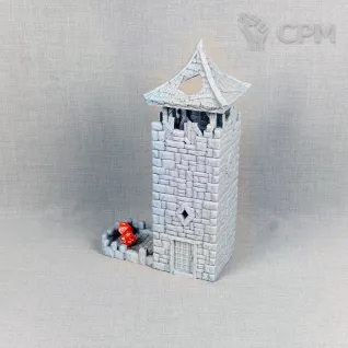 Описание картинки Dice Tower "Разрушенная Вышка" от Brother Ork по цене 2 150руб | Свободный Рынок Миниатюр - СРМ