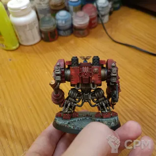 Описание картинки Librarian Dreadnought от Parashka marine по цене 7 200руб | Свободный Рынок Миниатюр - СРМ