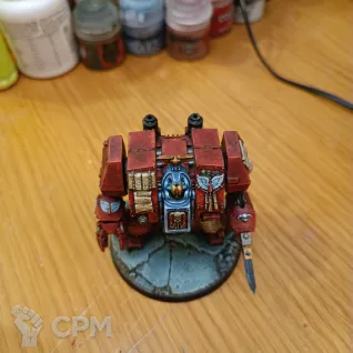 Описание картинки Librarian Dreadnought от Parashka marine по цене 7 200руб | Свободный Рынок Миниатюр - СРМ