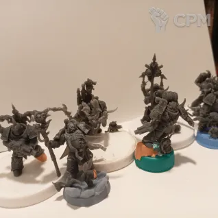Описание картинки Plague marines heroes от Warhammer KU по цене 1 400руб | Свободный Рынок Миниатюр - СРМ