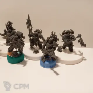Описание картинки Plague marines heroes от Warhammer KU по цене 1 400руб | Свободный Рынок Миниатюр - СРМ
