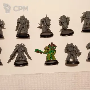 Описание картинки Plague marines от Warhammer KU по цене 1 600руб | Свободный Рынок Миниатюр - СРМ