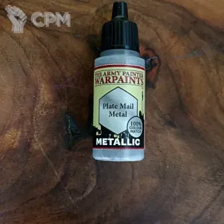 Описание картинки The Army Painter Warpaints - Plate Mail Metal от  по цене 490руб | Свободный Рынок Миниатюр - СРМ
