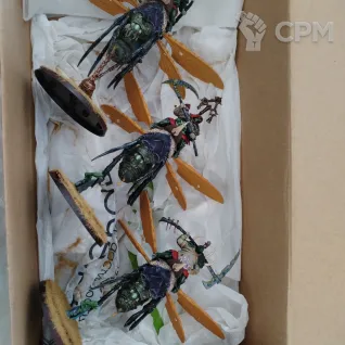 Описание картинки Lord of Afflictions, Pusgoyle Blightlords от Qoom по цене 2 000руб | Свободный Рынок Миниатюр - СРМ