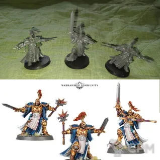 Описание картинки Stormcast evocators от Marcus по цене 900руб | Свободный Рынок Миниатюр - СРМ