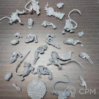 Описание картинки Skaven Blood Bowl Team – Skavenblight Scramblers от Darovaniye по цене 2 400руб | Свободный Рынок Миниатюр - СРМ