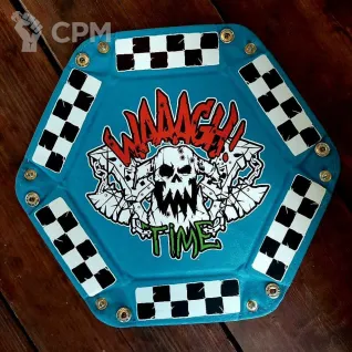 Описание картинки Waaagh Time! Шашечки шестиугольник от у Васи по цене 1 700руб | Свободный Рынок Миниатюр - СРМ
