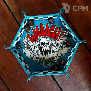 Описание картинки Waaagh Time! Шашечки шестиугольник от у Васи по цене 1 700руб | Свободный Рынок Миниатюр - СРМ