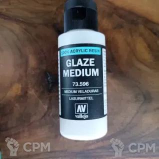 Описание картинки Vallejo 73.596, 60мл, Glaze Medium от  по цене 575руб | Свободный Рынок Миниатюр - СРМ