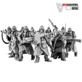 Описание картинки DKOK infantry squad от Три Ди Принт по цене 100руб | Свободный Рынок Миниатюр - СРМ