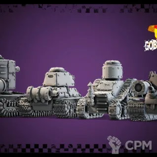 Описание картинки Grot tanks от Три Ди Принт по цене 400руб | Свободный Рынок Миниатюр - СРМ