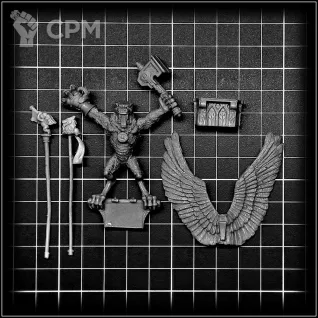 Описание картинки Grand Theogonist Volkmar on Imperial War Altar от OldHammer Мастерская по цене 1 500руб | Свободный Рынок Миниатюр - СРМ
