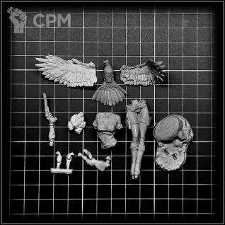 Описание картинки JESSICA THUNDERHAWKS от OldHammer Мастерская по цене 1 000руб | Свободный Рынок Миниатюр - СРМ