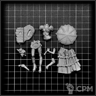 Описание картинки KITTY REIMER от OldHammer Мастерская по цене 1 000руб | Свободный Рынок Миниатюр - СРМ