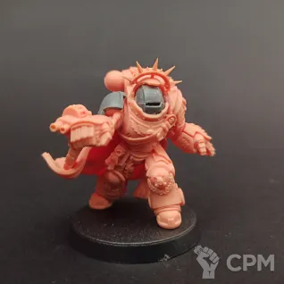 Описание картинки Deathwatch Captain in Gravis Armour от Tefahl по цене 350руб | Свободный Рынок Миниатюр - СРМ