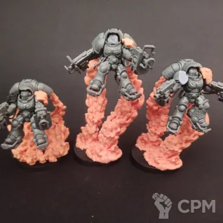 Описание картинки deathwatch Inceptors от Tefahl по цене 4 500руб | Свободный Рынок Миниатюр - СРМ