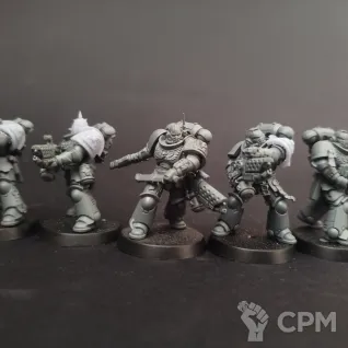 Описание картинки Infernus squad deathwatch от Tefahl по цене 1 500руб | Свободный Рынок Миниатюр - СРМ