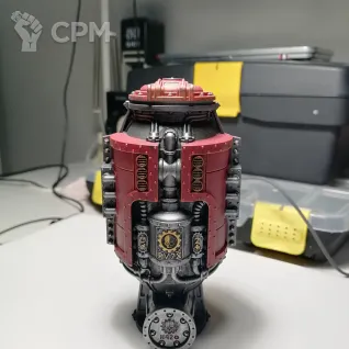 Описание картинки Sector Mechanicus Alchomite Stack от Saggatar Glorian по цене 3 000руб | Свободный Рынок Миниатюр - СРМ