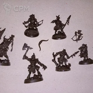 Описание картинки Стартер бистгрейв и террейн (Beastgrave, Primal Lair terrain) от Red Ember по цене 11 000руб | Свободный Рынок Миниатюр - СРМ