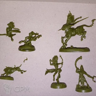 Описание картинки Стартер бистгрейв и террейн (Beastgrave, Primal Lair terrain) от Red Ember по цене 11 000руб | Свободный Рынок Миниатюр - СРМ