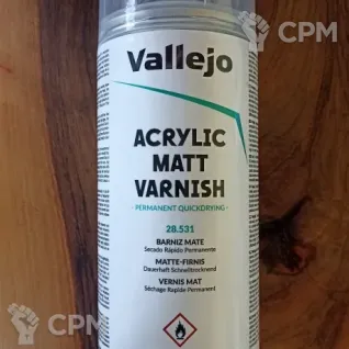 Описание картинки Vallejo 28.531 Acrylic Matt Varnish от  по цене 1 103руб | Свободный Рынок Миниатюр - СРМ