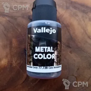 Описание картинки Vallejo Metal Color - 77.720 Gunmetal Grey от  по цене 893руб | Свободный Рынок Миниатюр - СРМ