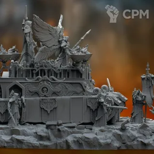 Описание картинки Triumph of saint Katherine от Три Ди Принт по цене 2 600руб | Свободный Рынок Миниатюр - СРМ