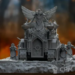 Описание картинки Triumph of saint Katherine от Три Ди Принт по цене 2 600руб | Свободный Рынок Миниатюр - СРМ
